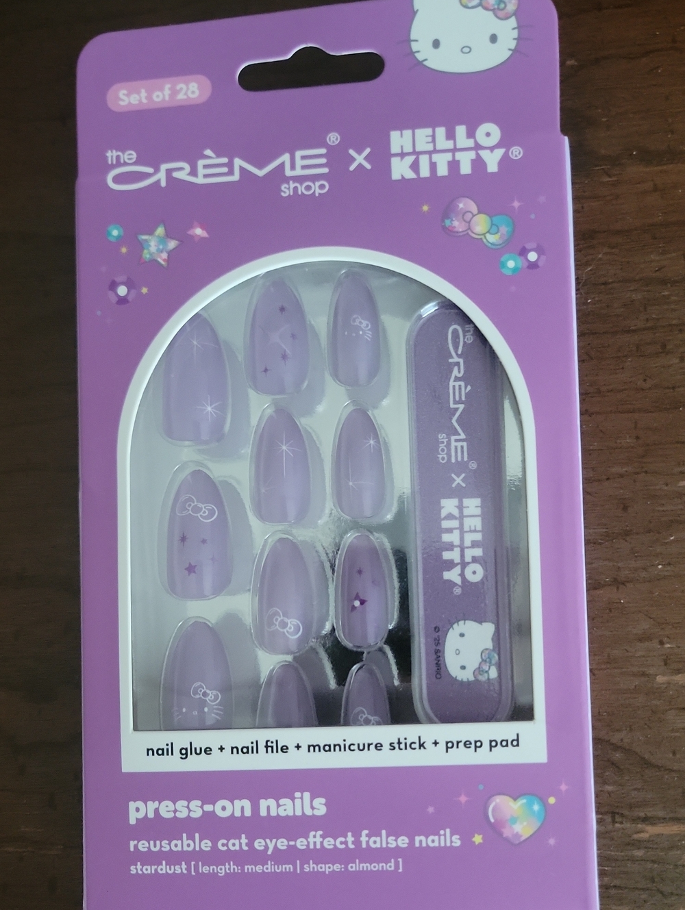 Creme shop hello Kitty press on nails